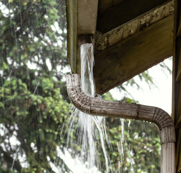Clean your rain gutters twice a year to keep run off away from your home and your Ohio energy bills lower.