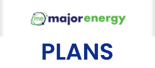 Major Energy plans and products